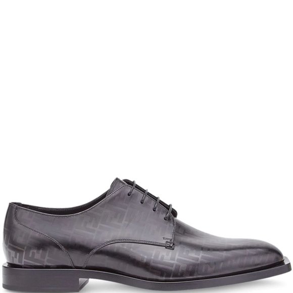 Fendi FF print Derby shoes